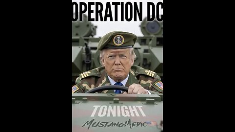 BREAKING NEWS:📣 President Trump will go on patrol on the DC streets tonight! Stay tuned!