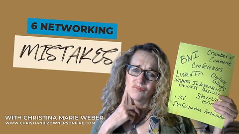 6 Networking Mistakes