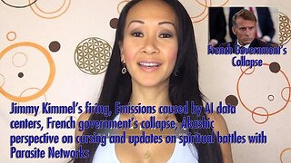 Jimmy Kimmel’s firing, Emissions caused by AI data centers, French government’s collapse, & more