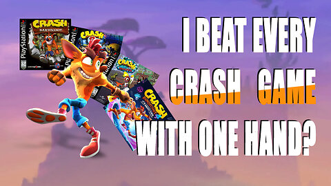 Crash Bandicoot Charity Marathon (ft. Robin) #crashbandicoot