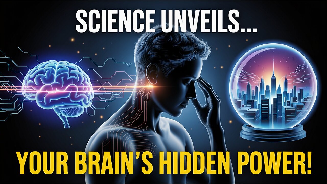 Your Brain can predict the future - Neuroscience just proved it!