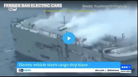 "Electric Cars Prohibited on Ferries"