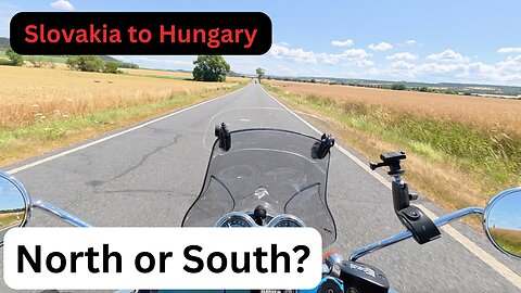 Europe Tour Go North or South using the Aoocci BX on Triumph T120 Bonneville