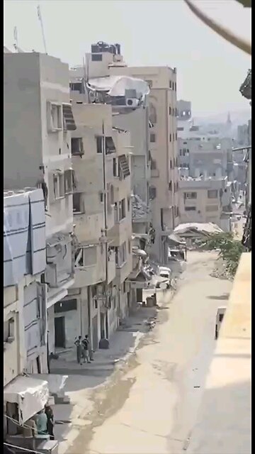 An Israeli Strike in Gaza