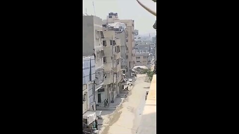 An Israeli Strike in Gaza