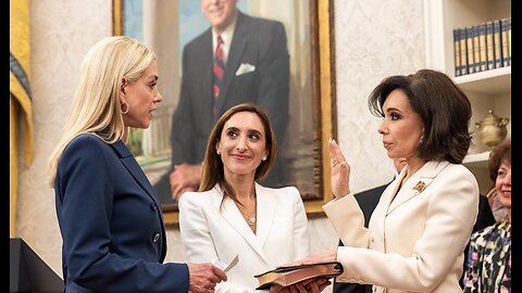 President Trump Participates in a Swearing-In for the US Attorney for the District of Columbia