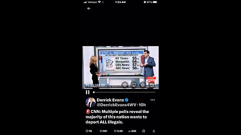 CNN: Multiple polls reveal the majority of this nation wants to deport ALL Illegals.
