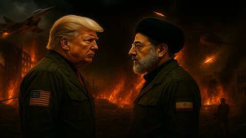 Donald Trump vs Iranian President – War Ignites! 🔥 | USA vs Iran Cinematic Battle