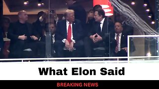 Here Is What Elon Musk Said After Trump Meeting