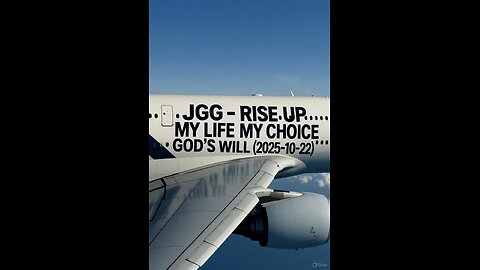 JGG - RISE UP MY LIFE MY CHOICE GOD'S WILL (2025-10-22)
