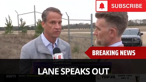 Lane Kiffin Speaks Out After Choosing LSU