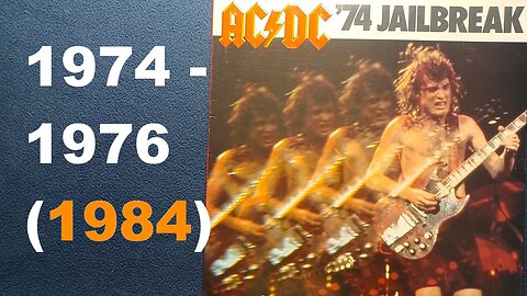 AC/DC, '74 Jailbreak, Vinyl EP 1984, ALBERT Productions, ATLANTIC RECORDING CORPORATION