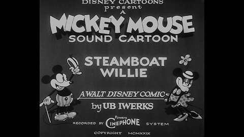 Steamboat Willie (1928) – Animated Film by Walt Disney