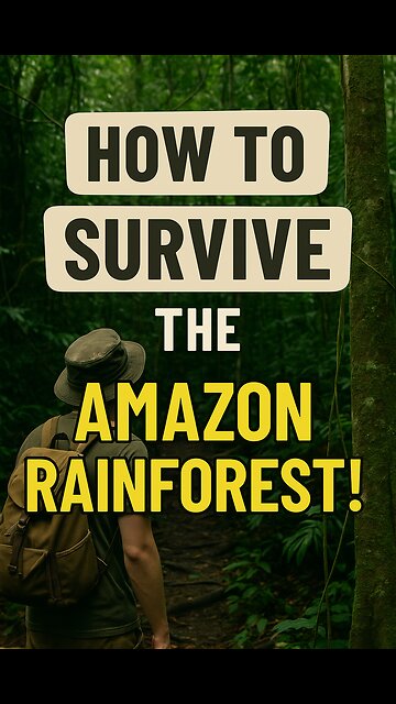 How to Survive the Amazon Rainforest!