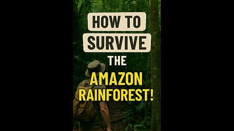 How to Survive the Amazon Rainforest!