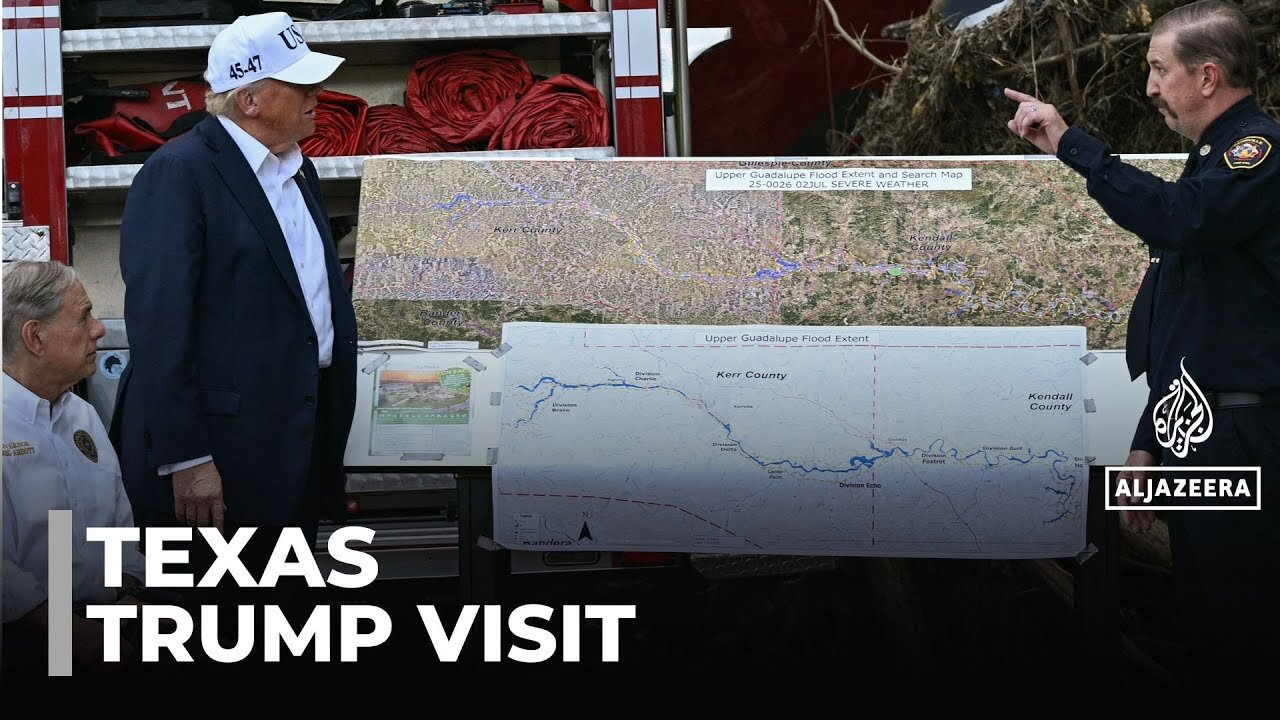Trump visits Texas after floods: Questions loom over federal emergency agency