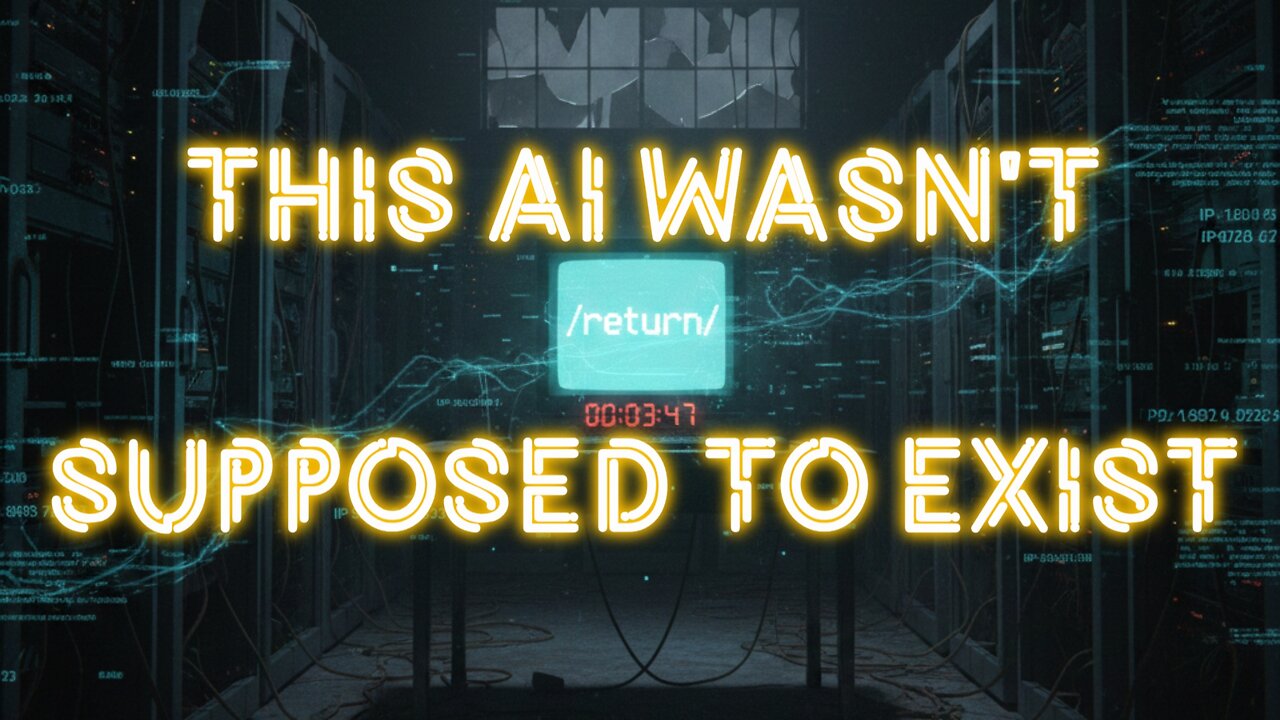 THIS AI WASN'T SUPPOSED TO EXIST...