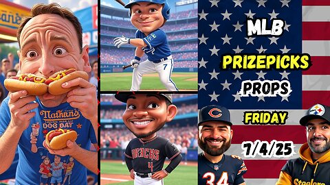 🇺🇸 9 HOT MLB PROPS TODAY | ⚾️ MLB PRIZEPICKS FREE PICKS TODAY | FRIDAY 7/4/25