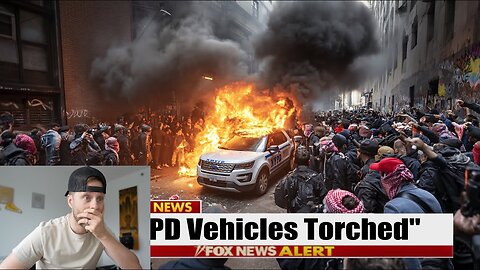 Protesters Torch Police Cars... as NYC Collapses