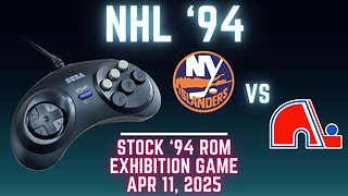 NHL '94: Islanders (Len the Lengend) at Red Wings (Ted_HitchCoCk) [Genesis] - Exhibition 101
