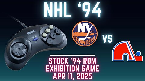 NHL '94: Islanders (Len the Lengend) at Red Wings (Ted_HitchCoCk) [Genesis] - Exhibition 101
