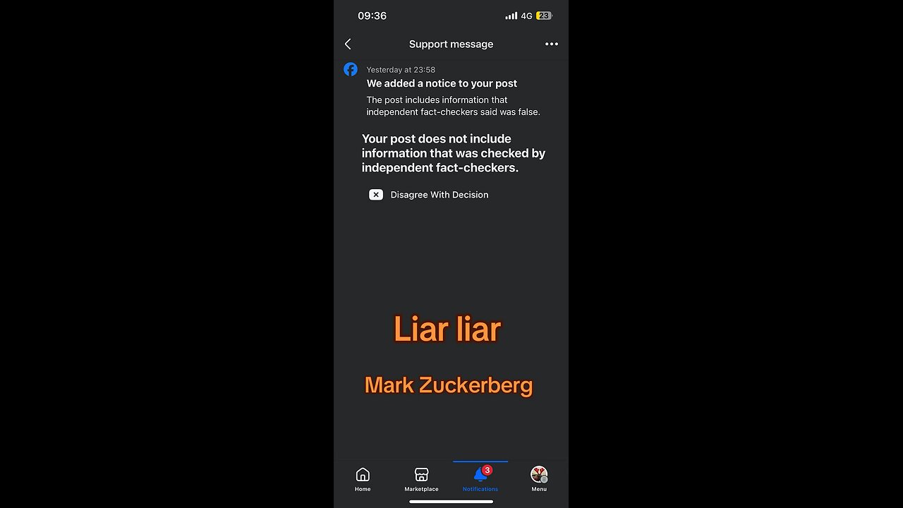 Mark Zuckerberg keep lying