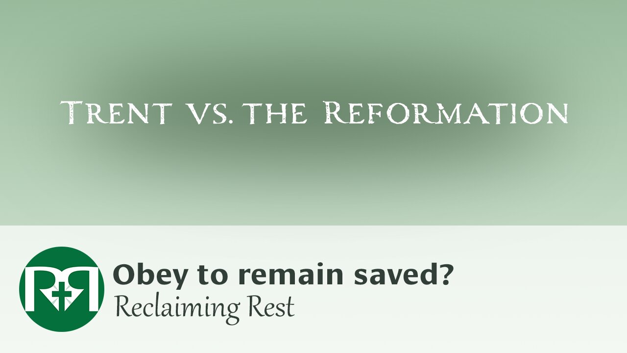 Obey to remain saved? (Part II) | Reclaiming Rest