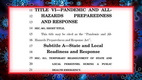"The Shocking Provisions of the House Spending Bill: Legalizing Medical Martial Law"