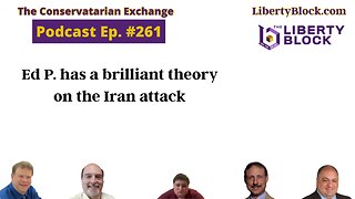 Ed P. has a brilliant theory on the Iran attack