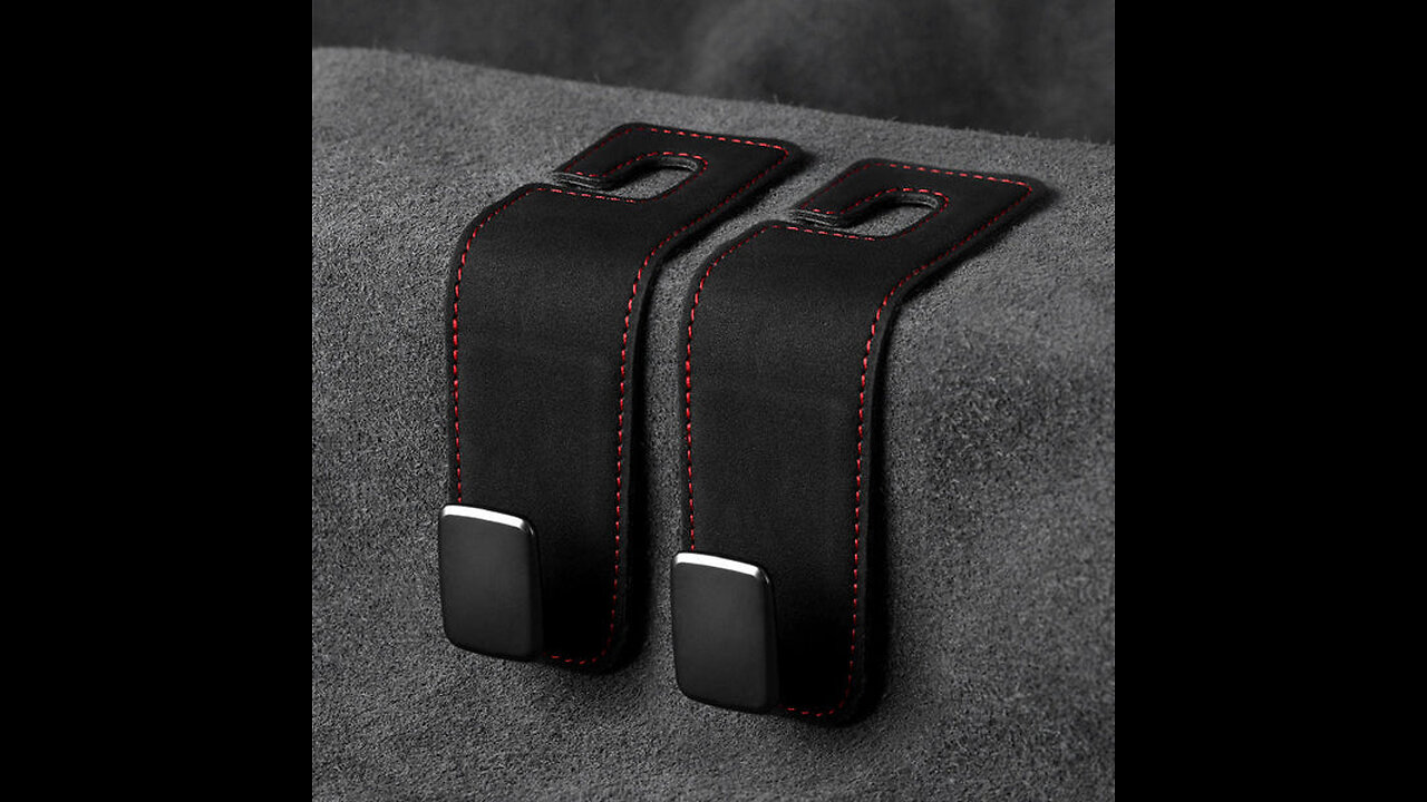 Car Seat Back Concealed Hook