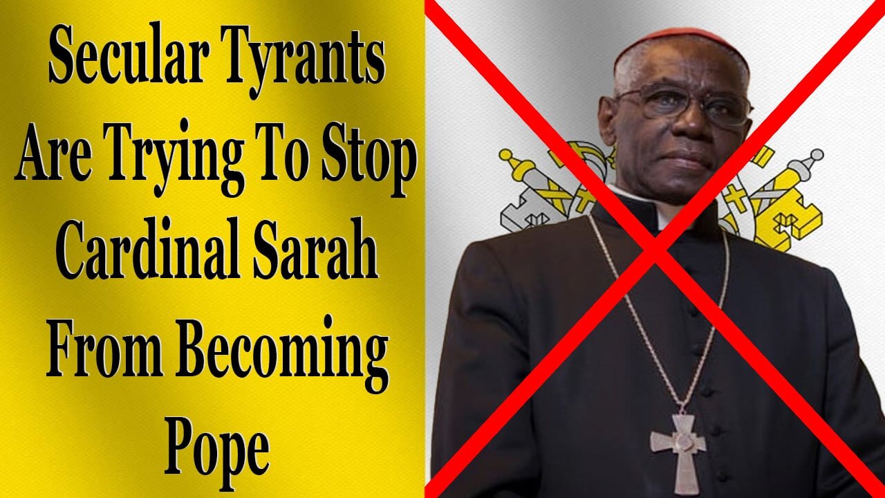 Secular Tyrants Are Blocking Cardinal Sarah From Becoming Pope