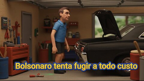 A Fuga Bolsonaro , ele tenta fugir a todo custo deu certo ?