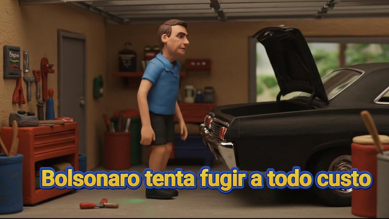A Fuga Bolsonaro , ele tenta fugir a todo custo deu certo ?
