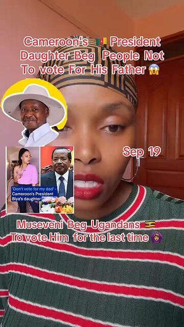 Brenda Biya urges people not to reelect her father #BrendaBiya #PaulBiya #Cameroon #Africa #japd