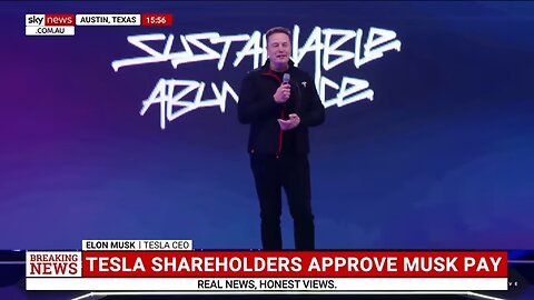 Elon dances with robots as Tesla shareholders approve $1 trillion pay packet
