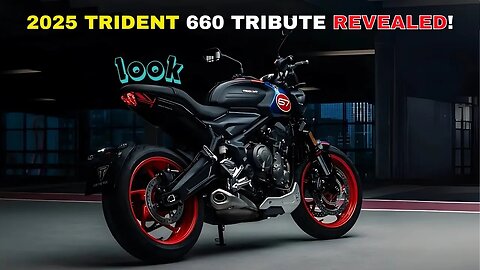 Triumph Launches Stunning New Trident 660 ‘Slippery Sam’ Tribute for 2025!