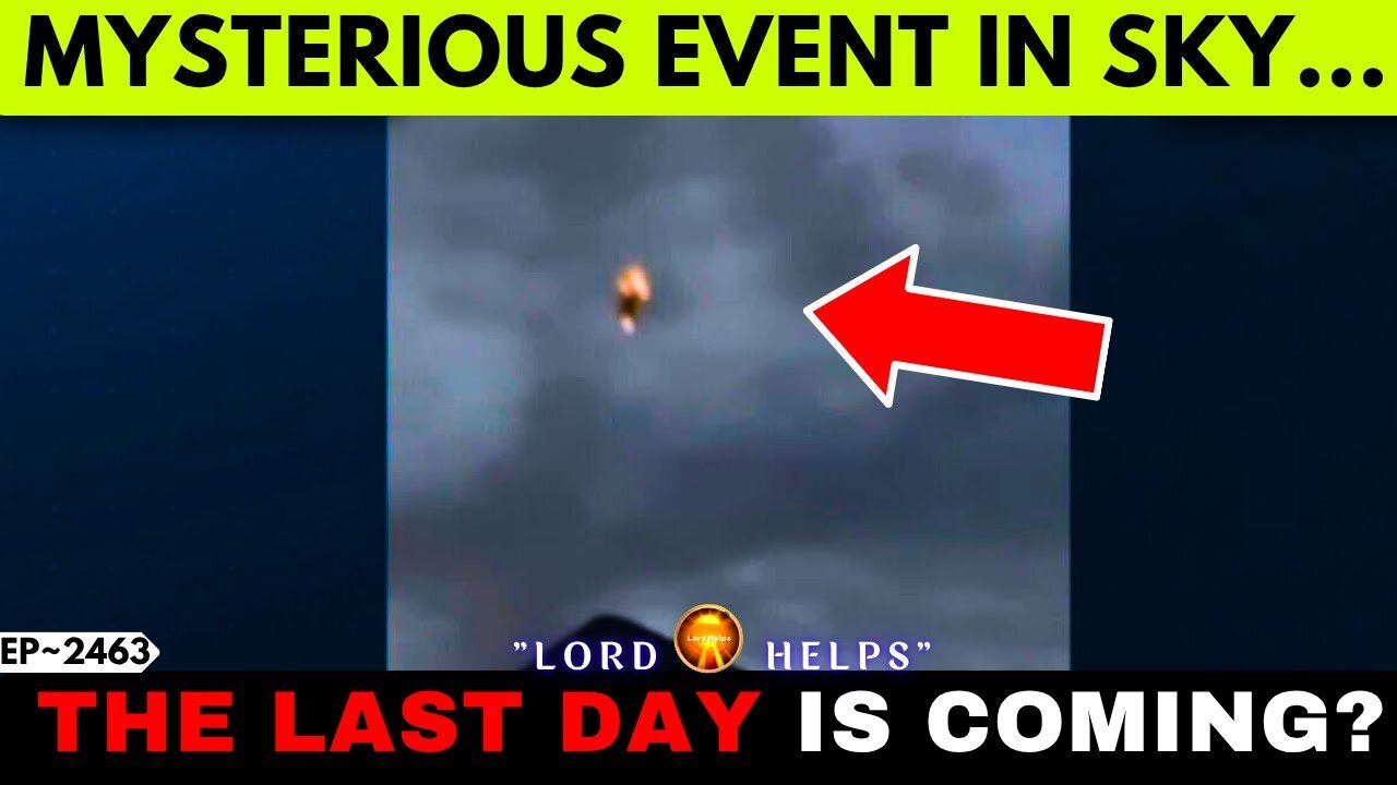 "MYSTERIOUS EVENT IN SKY..." #godmessage #Jesus | God's Message Now | Lord Helps