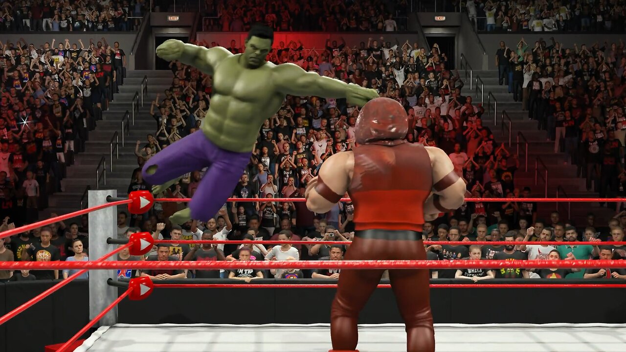 Juggernaut vs The Incredible Hulk [WWE 2K24]