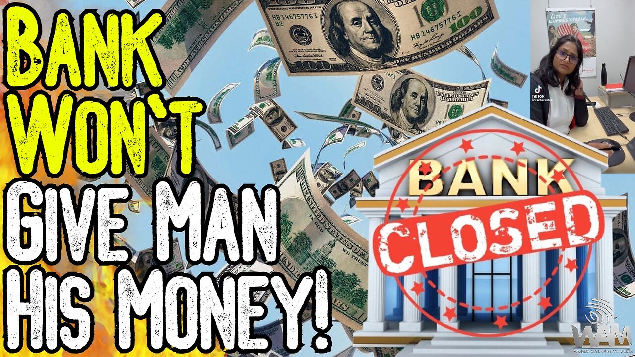 VIRAL: BANK WON'T GIVE MAN HIS MONEY! - More Banks Restrict Accounts For Political Views!