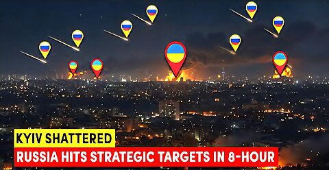 Kyiv Shattered: Russia Hits Strategic Targets in 8-Hour Overnight Assault!