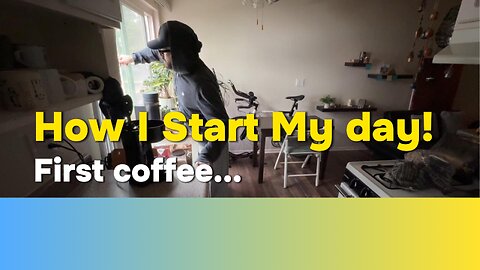 How i start my day! Simple, slow and relax with coffee