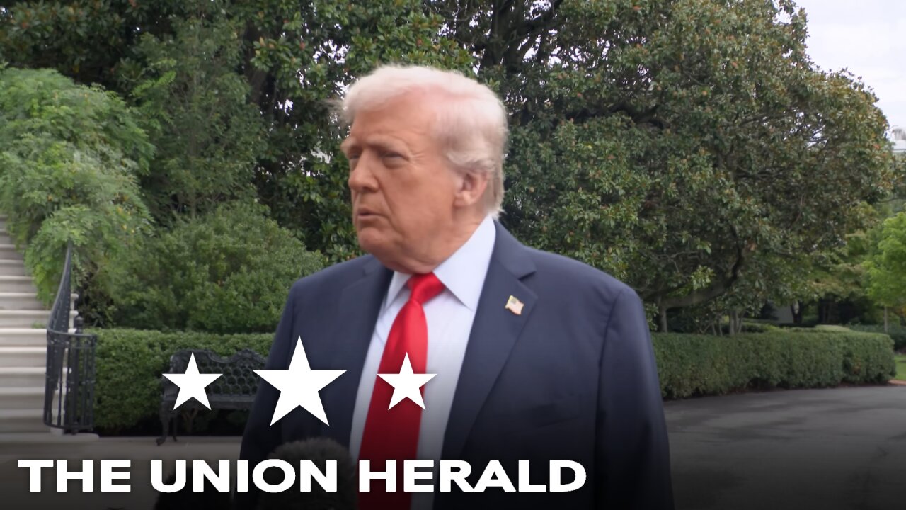 President Trump Holds a Press Gaggle 09/07/2025