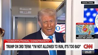 Trump says it’s ‘pretty clear’ he’s not allowed to run for a third term