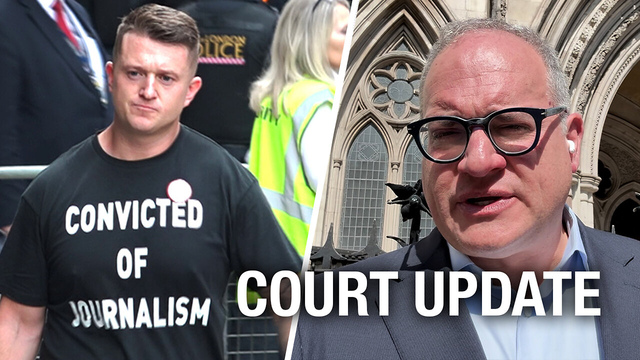 Ezra Levant recaps Tommy Robinson's appeal hearing from London