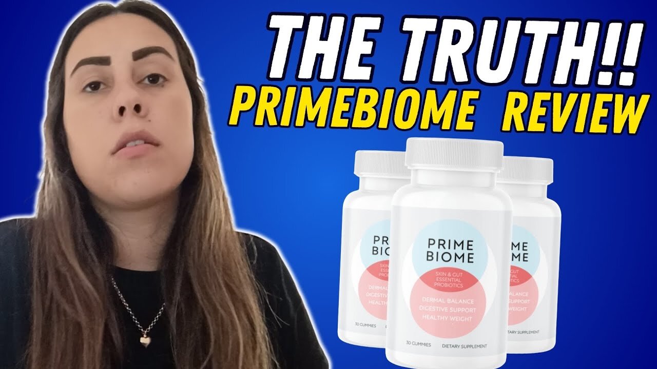 Primebiome Review | prime biome gut and skin health | PrimeBiome
