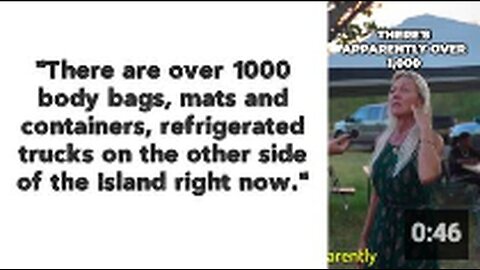 "Over 1000 Body Bags, Mats, Containers, and Refrigerated Trucks Available"