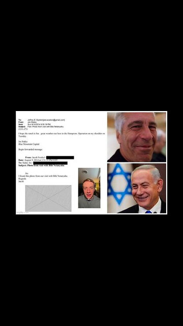 A COMPLETELY REDACTED PHOTO FROM A POSSIBLE EPSTEIN–NETANYAHU VISIT APPEARS IN THE EPSTEIN FILES❗
