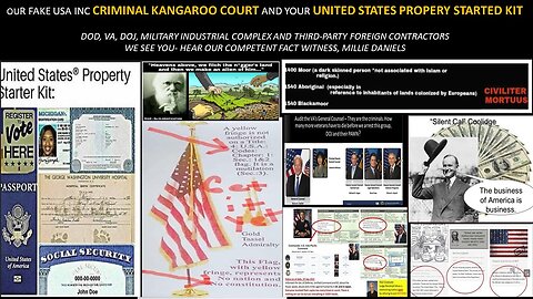 WE SEE YOU UNITED STATES INC FOREIGN PEDO - LIE TO US USA INC GENERALS AND ADMIRALS WHAT ELSE IS NEW