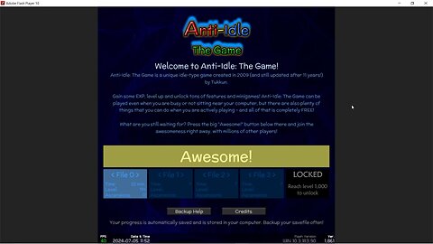 Anti-Idle: The Game (Flash Game 2)