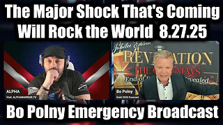 The Major Shock That's Coming. 8-27-25-AT-2PM-CST-15G-EST #TRUTH
